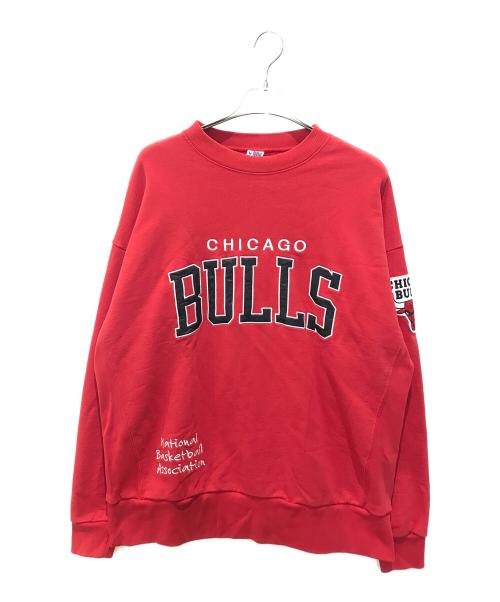 LOWRYS FARM（ローリーズファーム）LOWRYS FARM (ローリーズファーム) NBA (エヌビーエー) ＮＢＡ／ＢＩＧウラケプルオーバー レッド サイズ:Fの古着・服飾アイテム