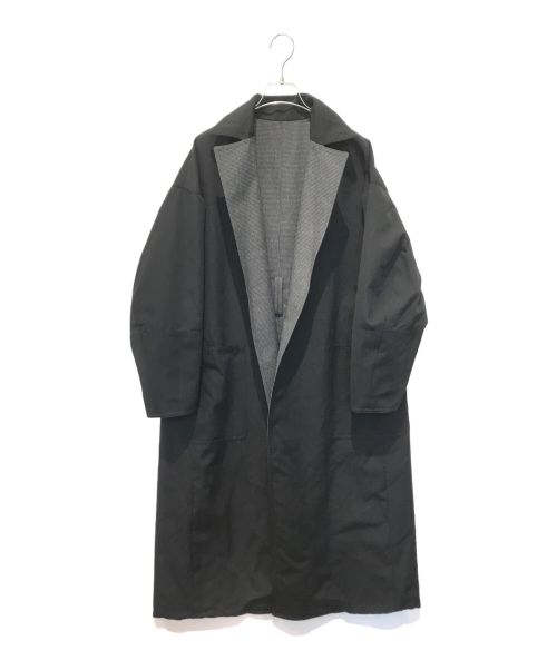 RITO（リト）Rito (リト) リバーシブルコート グレー×ブラック サイズ:36の古着・服飾アイテム
