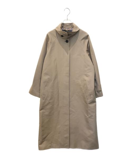 Aquascutum（アクアスキュータム）Aquascutum (アクアスキュータム) LESSAGE (レサージュ) 別注ステンカラーコート　24020370202010 ベージュ サイズ:36の古着・服飾アイテム