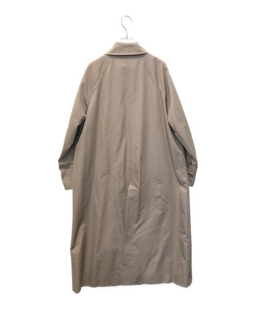 Aquascutum（アクアスキュータム）Aquascutum (アクアスキュータム) LESSAGE (レサージュ) 別注ステンカラーコート　24020370202010 ベージュ サイズ:36の古着・服飾アイテム