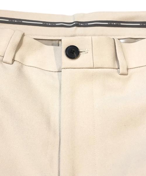PUBLIC TOKYO（パブリックトウキョウ）PUBLIC TOKYO (パブリックトウキョウ) エバークリースワイドテーパードスラックス　151541006 ベージュ サイズ:03の古着・服飾アイテム