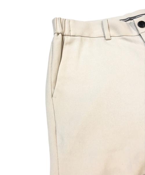 PUBLIC TOKYO（パブリックトウキョウ）PUBLIC TOKYO (パブリックトウキョウ) エバークリースワイドテーパードスラックス　151541006 ベージュ サイズ:03の古着・服飾アイテム