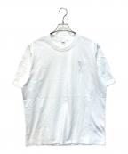 amiアミ）の古着「ハートロゴTシャツ」｜ホワイト
