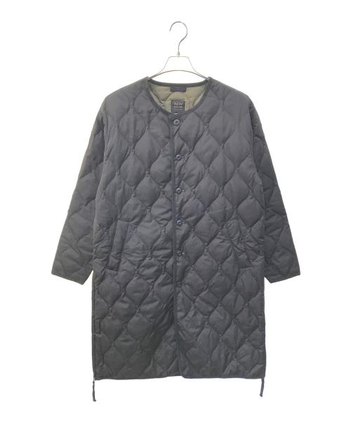 TAION（タイオン）TAION (タイオン) ミリタリー クルーネック ダウンコート　104BML-1 ブラック サイズ:US/Mの古着・服飾アイテム
