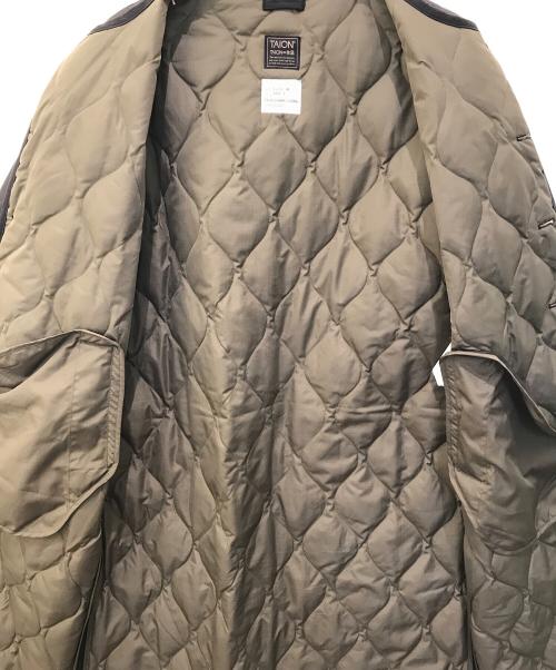 TAION（タイオン）TAION (タイオン) ミリタリー クルーネック ダウンコート　104BML-1 ブラック サイズ:US/Mの古着・服飾アイテム