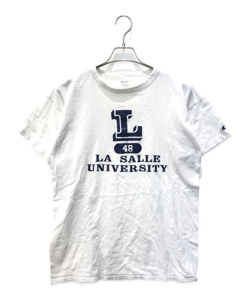 Champion（チャンピオン）Champion (チャンピオン) 80’SプリントTシャツ ホワイト サイズ:X-LARGEの古着・服飾アイテム