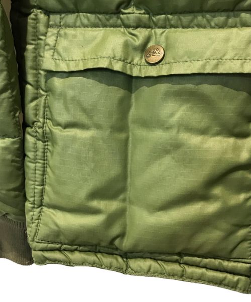 Eddie Bauer（エディーバウアー）Eddie Bauer (エディーバウアー) 60’Sダウンジャケット グリーン サイズ:表記無しの古着・服飾アイテム