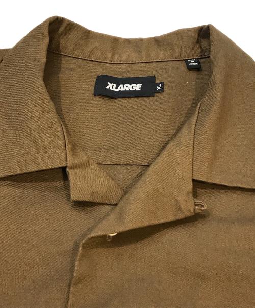 X-LARGE（エクストララージ）X-LARGE (エクストララージ) シャツ　101241014003 ブラウン サイズ:XLの古着・服飾アイテム