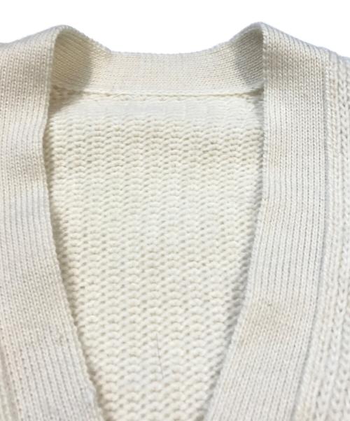 crepuscule（クレプスキュール）crepuscule (クレプスキュール) L-G Cardigan アイボリーの古着・服飾アイテム