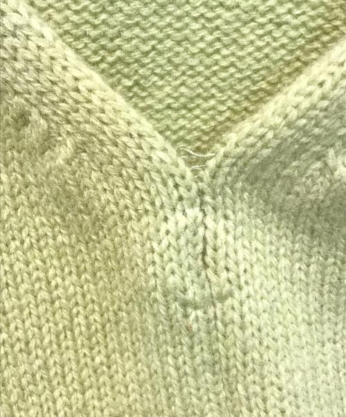 URU（ウル）uru (ウル) ニットベスト　23FUK01 グリーン サイズ:2の古着・服飾アイテム