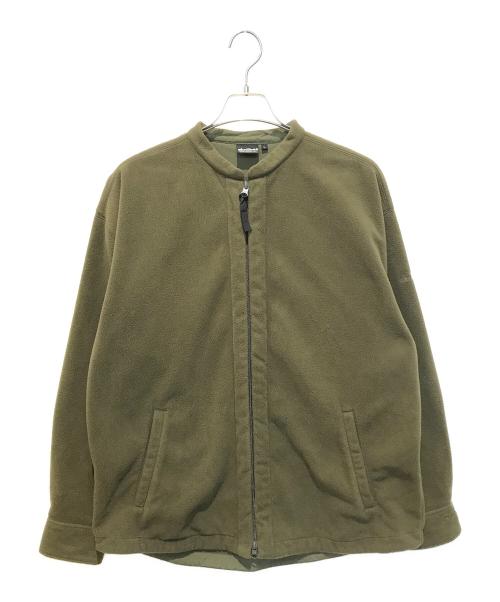 WILD THINGS（ワイルドシングス）WILD THINGS (ワイルドシングス) ポーラテック バンドカラー シャツ　WT21138N カーキ サイズ:Lの古着・服飾アイテム