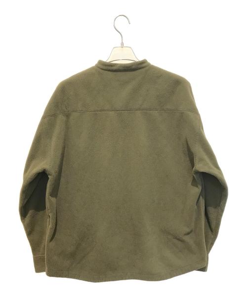 WILD THINGS（ワイルドシングス）WILD THINGS (ワイルドシングス) ポーラテック バンドカラー シャツ　WT21138N カーキ サイズ:Lの古着・服飾アイテム