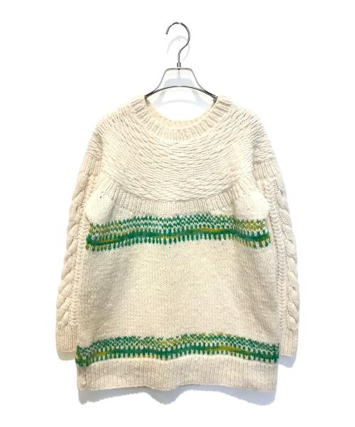 JOURNAL STANDARD relume（ジャーナルスタンダード レリューム）JOURNAL STANDARD relume (ジャーナルスタンダード レリューム) ニット アイボリー サイズ:Freeの古着・服飾アイテム