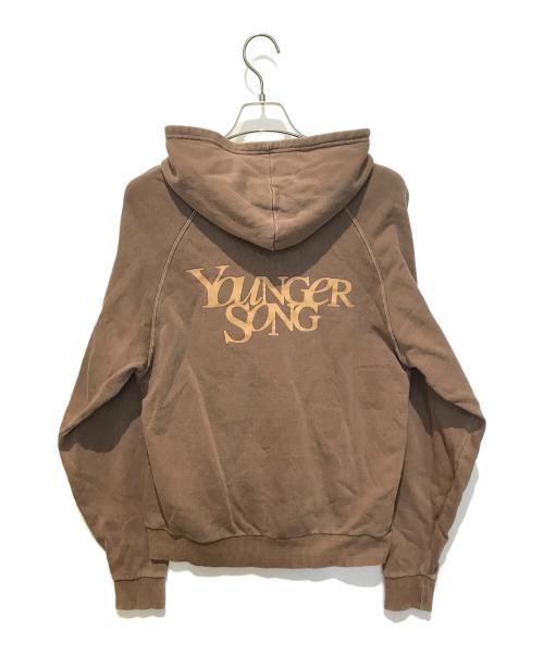 YOUNGER SONG（ヤンガーソング）YOUNGER SONG (ヤンガーソング) パーカー　YS1220 ブラウン サイズ:Mの古着・服飾アイテム