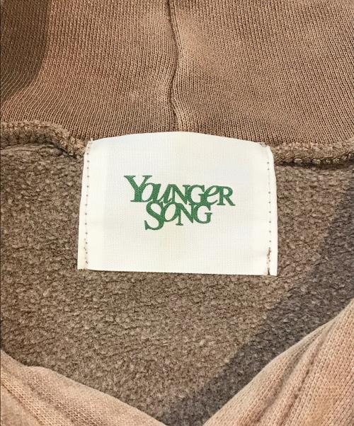 YOUNGER SONG（ヤンガーソング）YOUNGER SONG (ヤンガーソング) パーカー　YS1220 ブラウン サイズ:Mの古着・服飾アイテム