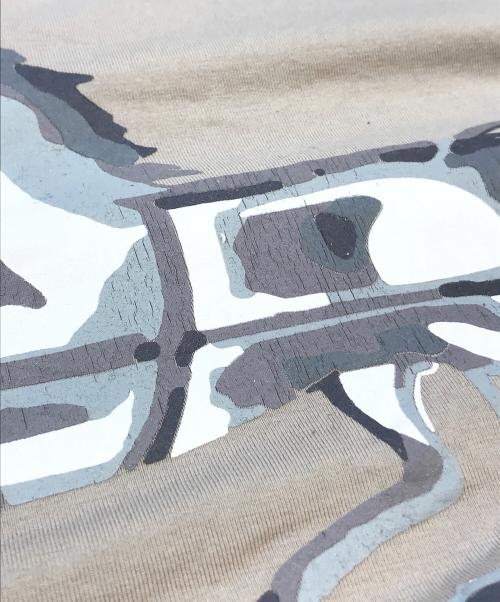 CELINE（セリーヌ）CELINE (セリーヌ) サルキーロゴTシャツ ベージュ サイズ:Mの古着・服飾アイテム