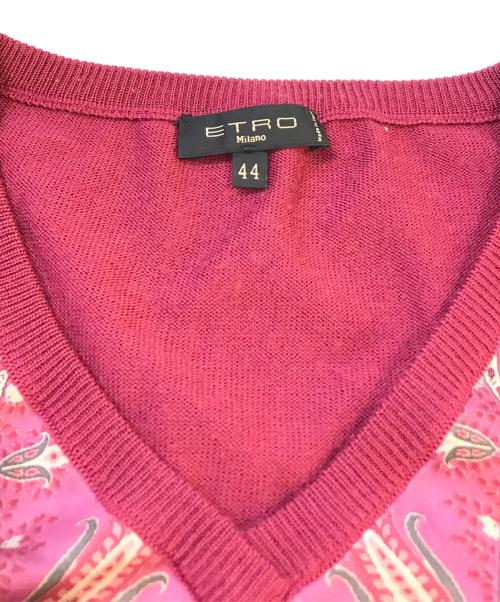 ETRO（エトロ）ETRO (エトロ) ニット ショッキングピンク サイズ:Lの古着・服飾アイテム
