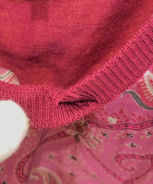 ETRO（エトロ）ETRO (エトロ) ニット ショッキングピンク サイズ:Lの古着・服飾アイテム