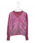 ETRO（エトロ）の古着「ニット」｜ショッキングピンク