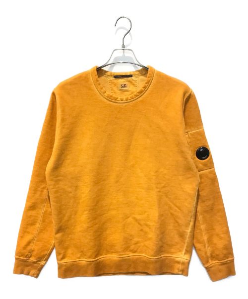 C.P COMPANY（シーピーカンパニー）C.P COMPANY (シーピーカンパニー) Crewneck I.C.E. Lens Sweatshirt　11CMSS310A イエロー サイズ:Lの古着・服飾アイテム