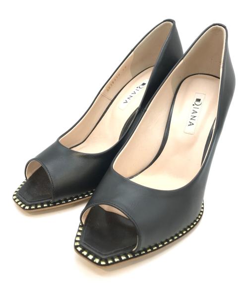 DIANA（ダイアナ）DIANA (ダイアナ) ヒールパンプス　MR38210 ブラック サイズ:25の古着・服飾アイテム