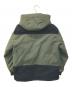 CAMP 7 (キャンプ７) 切替フードダウンジャケット　CP4402631002 オリーブ×ブラック サイズ:M：6000円