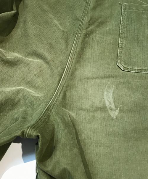 DANISH ARMY（デンマークアーミー）Danish Army (デンマークアーミー) HBT オーバーパンツ オリーブ サイズ:54の古着・服飾アイテム