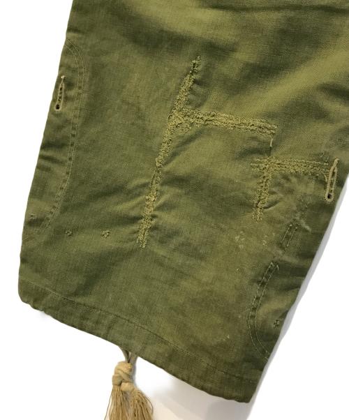 DANISH ARMY（デンマークアーミー）Danish Army (デンマークアーミー) HBT オーバーパンツ オリーブ サイズ:54の古着・服飾アイテム