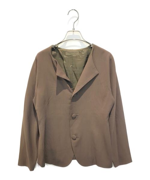 JURGEN LEHL（ヨーガンレール）JURGEN LEHL (ヨーガンレール) ジャケット　J0124FJ501 ブラウン サイズ:Sの古着・服飾アイテム