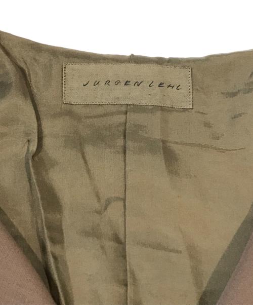 JURGEN LEHL（ヨーガンレール）JURGEN LEHL (ヨーガンレール) ジャケット　J0124FJ501 ブラウン サイズ:Sの古着・服飾アイテム