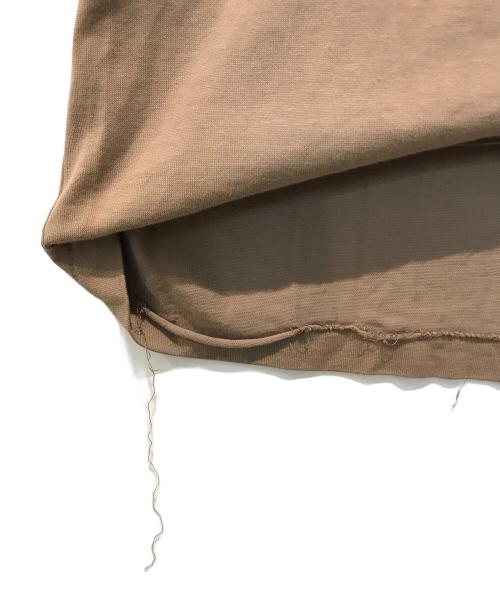 AURALEE（オーラリー）AURALEE (オーラリー) LUSTER PLAITING TEE ブラウン サイズ:1の古着・服飾アイテム