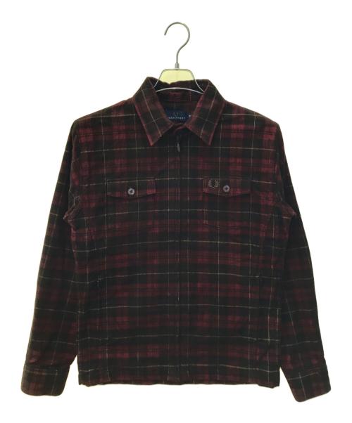 FRED PERRY（フレッドペリー）FRED PERRY (フレッドペリー) シャツ レッド サイズ:Mの古着・服飾アイテム