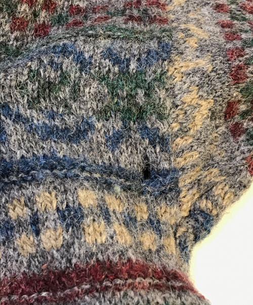 WOOLRICH（ウールリッチ）WOOLRICH (ウールリッチ) ニット グレー サイズ:Mの古着・服飾アイテム