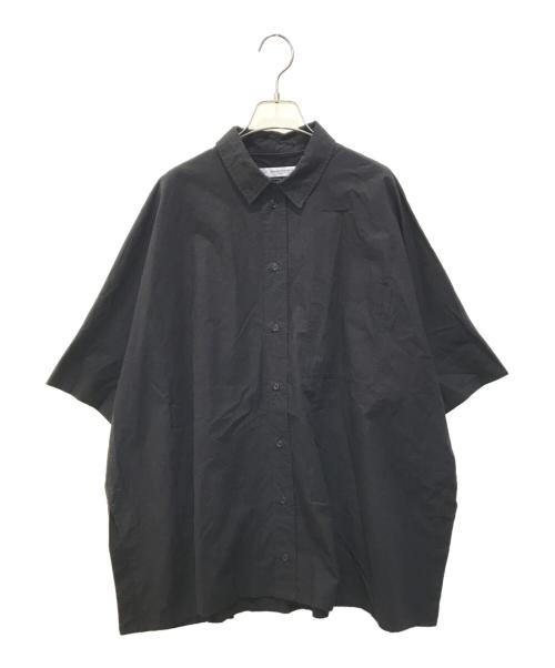 journal standard luxe（ジャーナルスタンダード ラックス）JOURNAL STANDARD LUXE (ジャーナルスタンダード リュクス) タイプワッシャー ワイドシャツ　23050440036020 ブラック サイズ:表記無しの古着・服飾アイテム