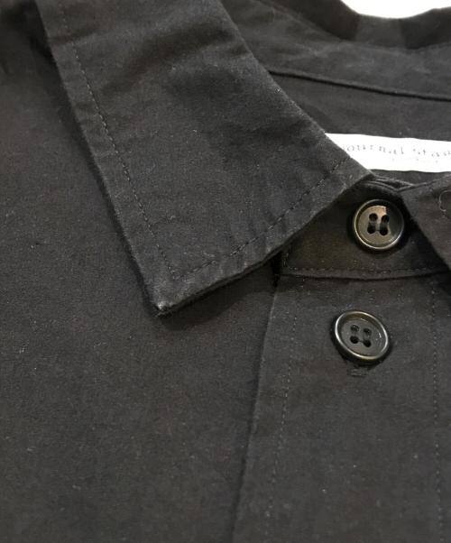 journal standard luxe（ジャーナルスタンダード ラックス）JOURNAL STANDARD LUXE (ジャーナルスタンダード リュクス) タイプワッシャー ワイドシャツ　23050440036020 ブラック サイズ:表記無しの古着・服飾アイテム