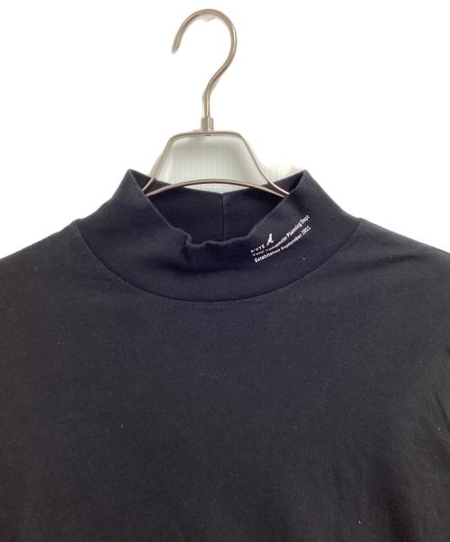 KUME.JP（クメ）KUME.JP (クメ) s'yte (サイト) ハイネックカットソー ブラック サイズ:FREEの古着・服飾アイテム