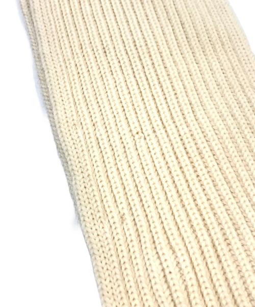 ANDERSEN-ANDERSEN（アンデルセン アンデルセン）Andersen-Andersen (アンデルセン アンデルセン) マフラー アイボリーの古着・服飾アイテム