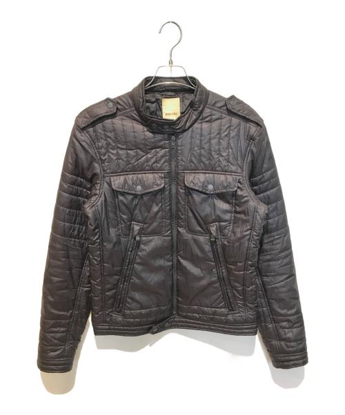 DIESEL（ディーゼル）DIESEL (ディーゼル) 中綿ジャケット ブラック サイズ:Lの古着・服飾アイテム