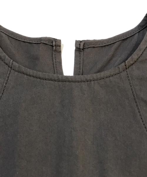 PLAIN PEOPLE（プレインピープル）PLAIN PEOPLE (プレインピープル) ブラウスワンピース　A1523FA237 ブラウン サイズ:2の古着・服飾アイテム