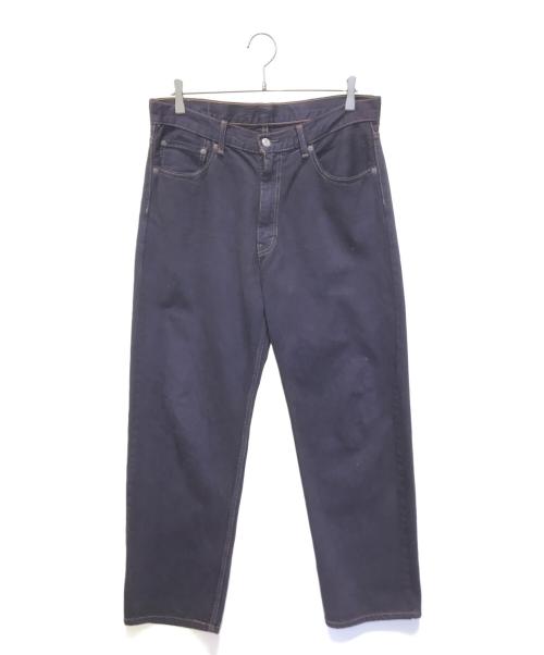 LEVI'S（リーバイス）LEVI'S (リーバイス) 後染めデニムパンツ パープル サイズ:W34の古着・服飾アイテム