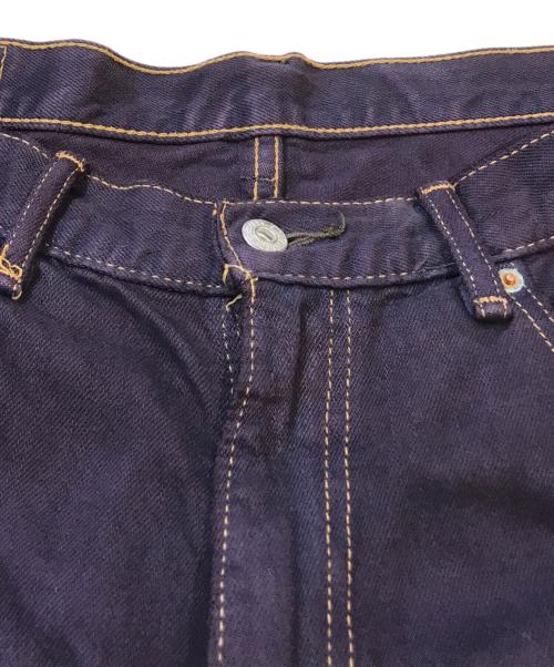 LEVI'S（リーバイス）LEVI'S (リーバイス) 後染めデニムパンツ パープル サイズ:W34の古着・服飾アイテム
