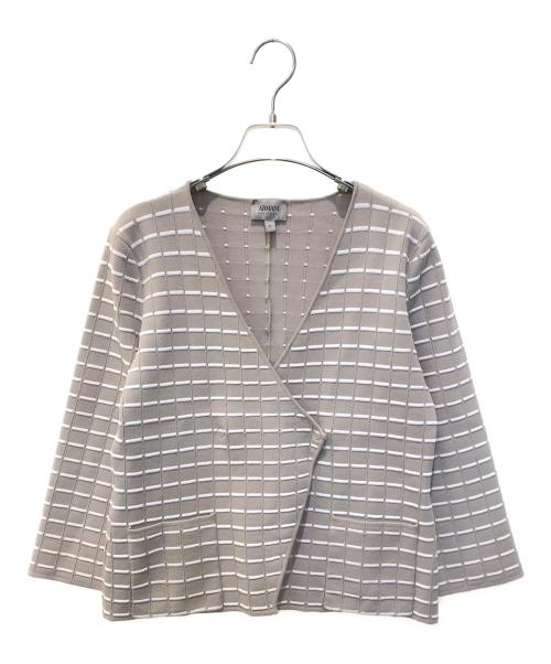 ARMANI COLLEZIONI（アルマーニ コレツィオーニ）ARMANI COLLEZIONI (アルマーニ コレツィオーニ) ジャケット ベージュ サイズ:42の古着・服飾アイテム