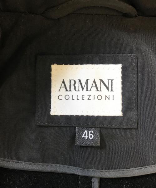 ARMANI COLLEZIONI（アルマーニ コレツィオーニ）ARMANI COLLEZIONI (アルマーニ コレツィオーニ) コート ブラック サイズ:46の古着・服飾アイテム