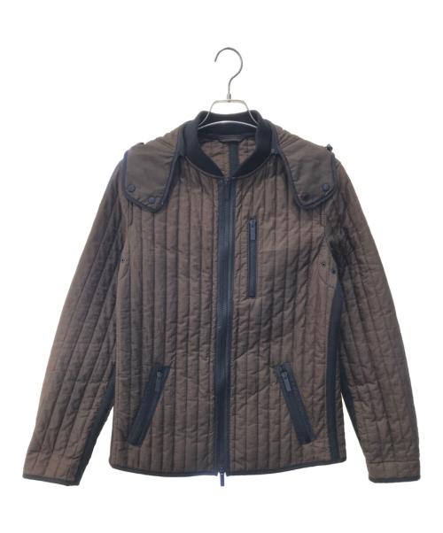 ARMANI COLLEZIONI（アルマーニ コレツィオーニ）ARMANI COLLEZIONI (アルマーニ コレツィオーニ) ジャケット ブラウン サイズ:48の古着・服飾アイテム