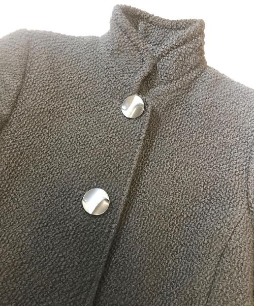 EMPORIO ARMANI（エンポリオアルマーニ）EMPORIO ARMANI (エンポリオアルマーニ) ハイネックロングコート ブラック サイズ:40の古着・服飾アイテム