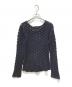 tricot COMME des GARCONS（トリココムデギャルソン）の古着「ニット」｜ネイビー