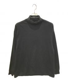 STEVEN ALAN（スティーブンアラン）の古着「チューブボディ タートルネック カットソー　8112-199-0434」｜ブラック