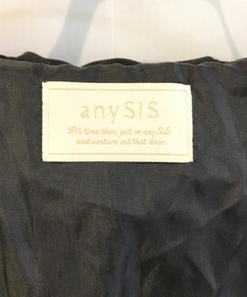 any Sis（エニィスィス）any Sis (エニィスィス) リッチファーフードロング ダウン ブラック サイズ:Sの古着・服飾アイテム