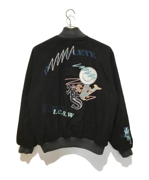 genzai（ゲンザイ）genzai (ゲンザイ) スタジャン ブラック サイズ:Lの古着・服飾アイテム