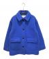 RAY BEAMS（レイ ビームス）の古着「ループ シャギー ハーフ コート」｜ブルー